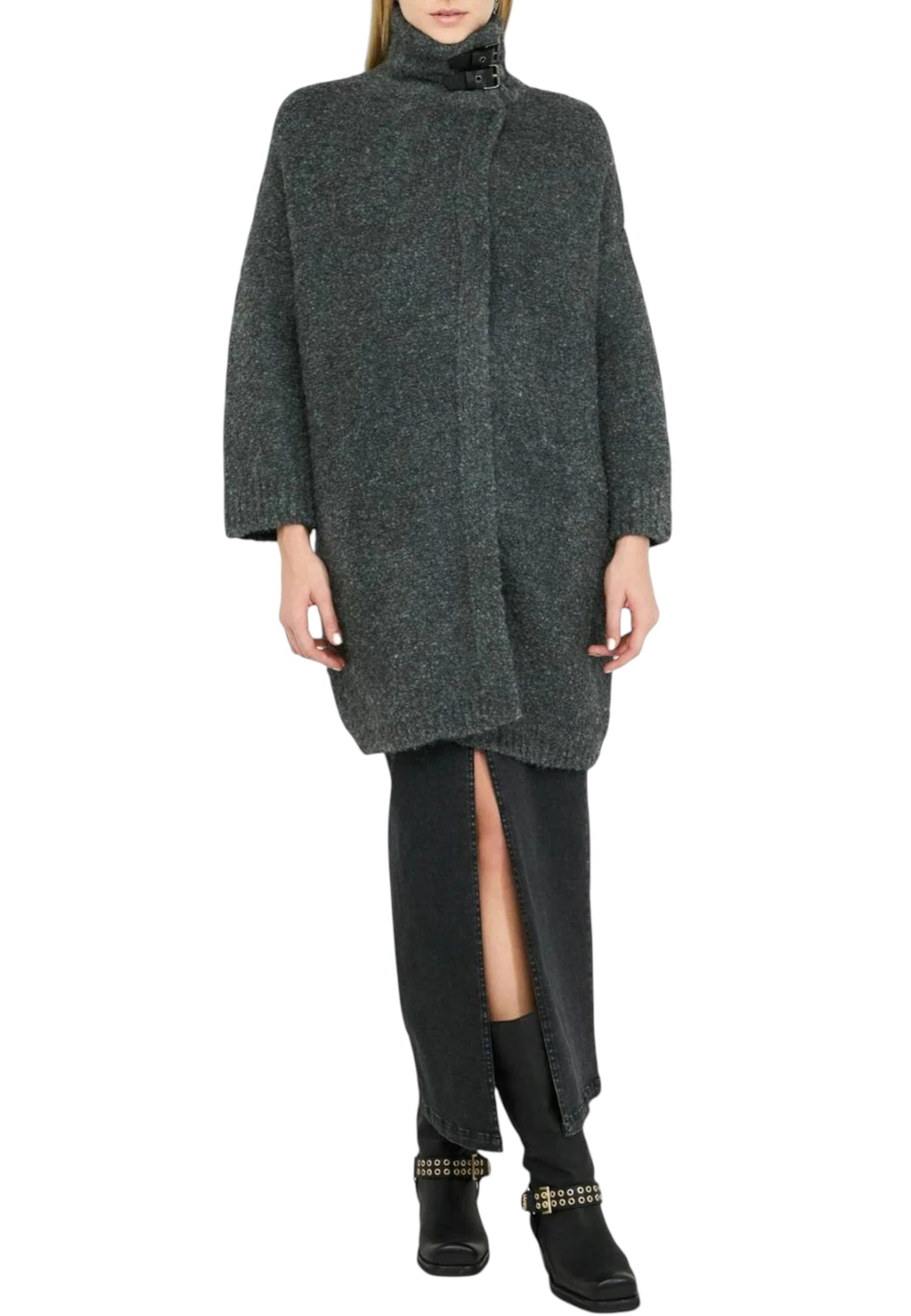 Cappotto  Donna Liu Jo In Maglia Boucle'  MF5441MA50P
