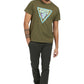 T-Shirt Manica Corta Uomo Guess  Brushed Triangle M1GI89K8FQ1
