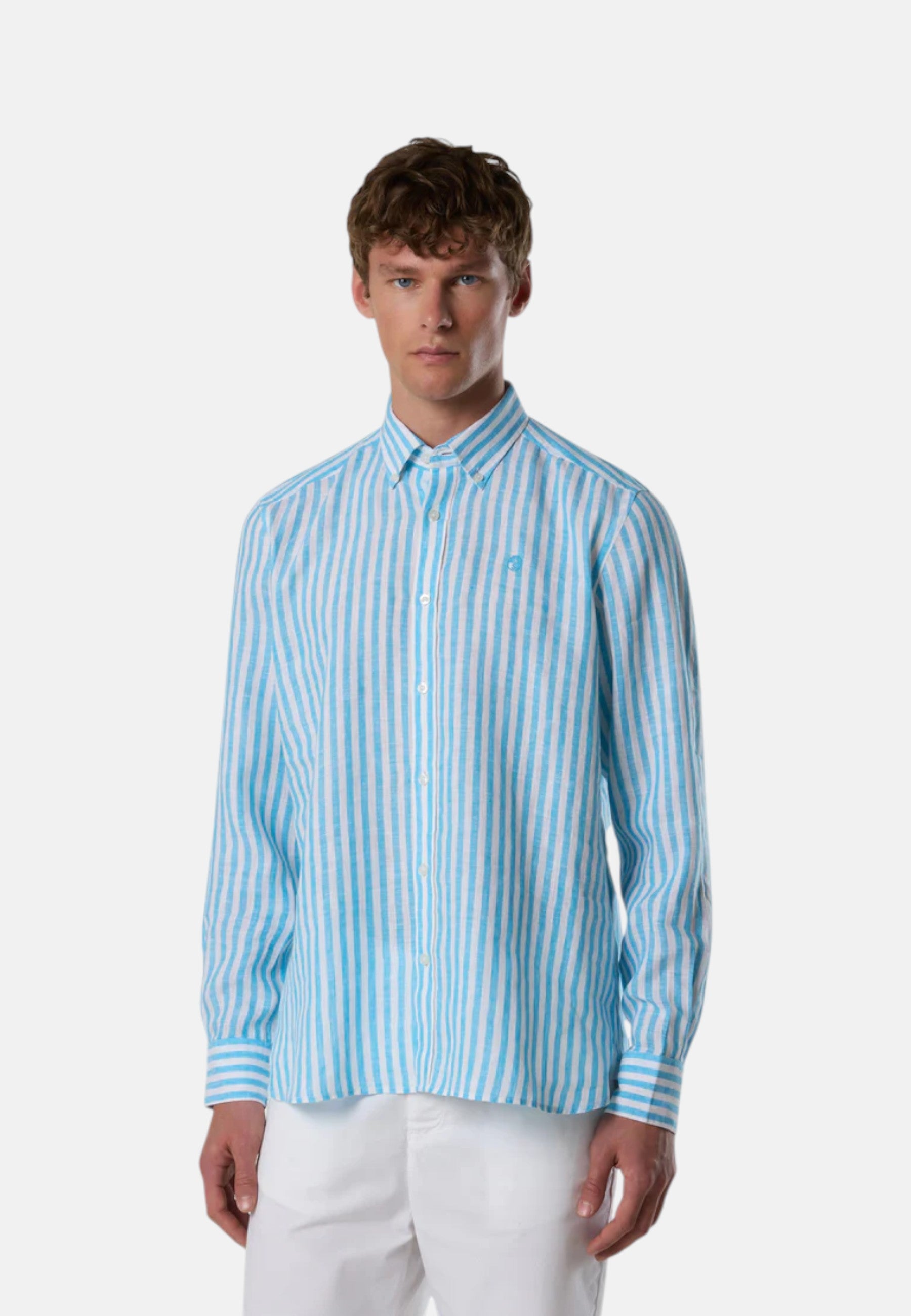 Camicia Manica lunga Uomo North Sails Coreana  664454