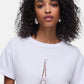 T-Shirt Manica Corta Donna Liu Jo Paris Ajour Eco Line WA6413JS904