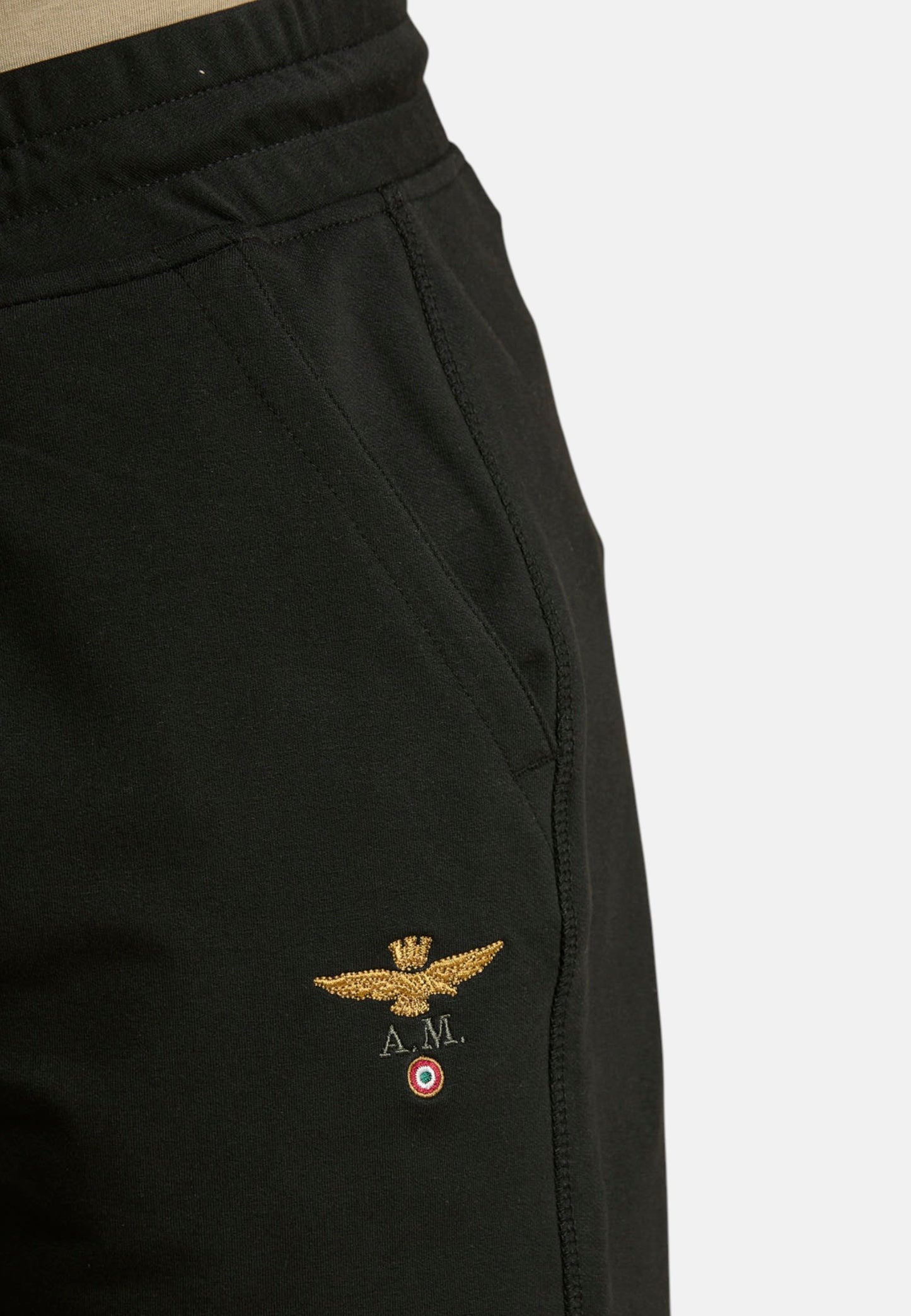 Pantaloncini  Uomo Aeronautica Militare In Felpa Con Aquila Ricamata  261BF0032UF00674