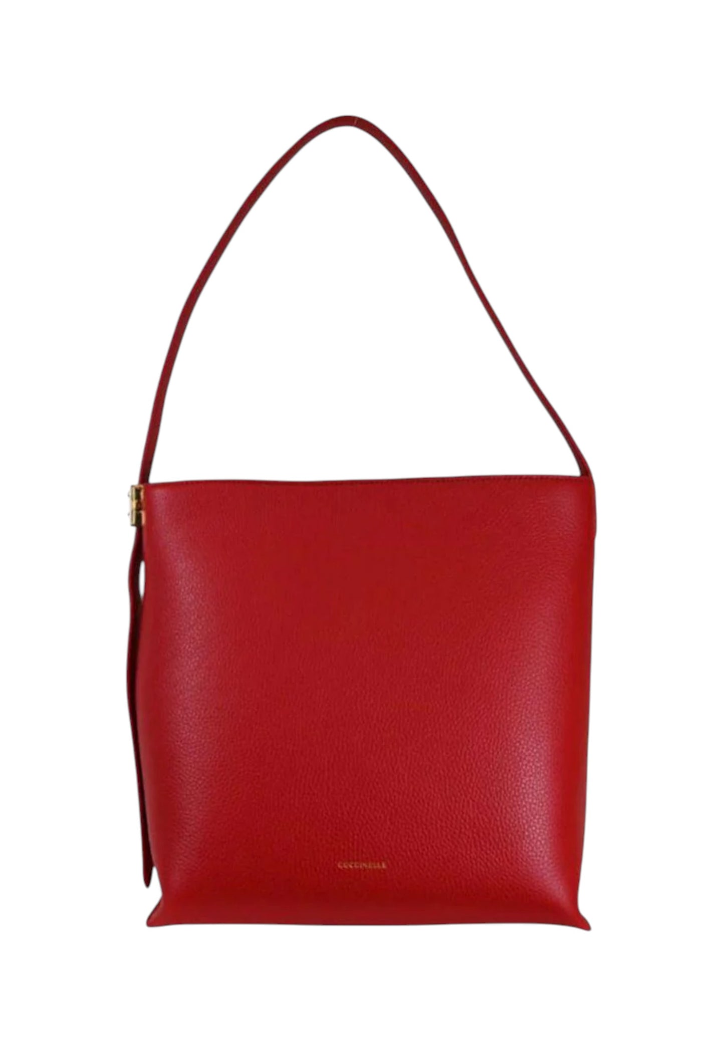 Borsa A Spalla Donna Coccinelle In Pelle Martellata Coccinelle C-Me Lock E1U4K130201