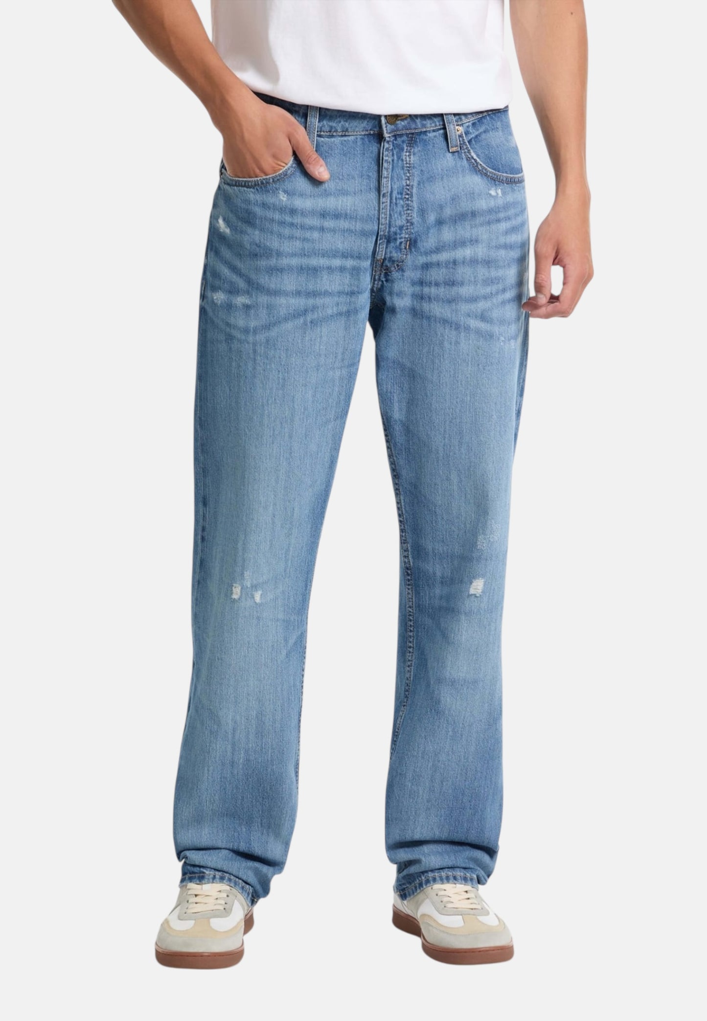 Jeans Straight Leg Uomo Guess Selvedge Light Washed Gj G16 M5GA1BD5NV1