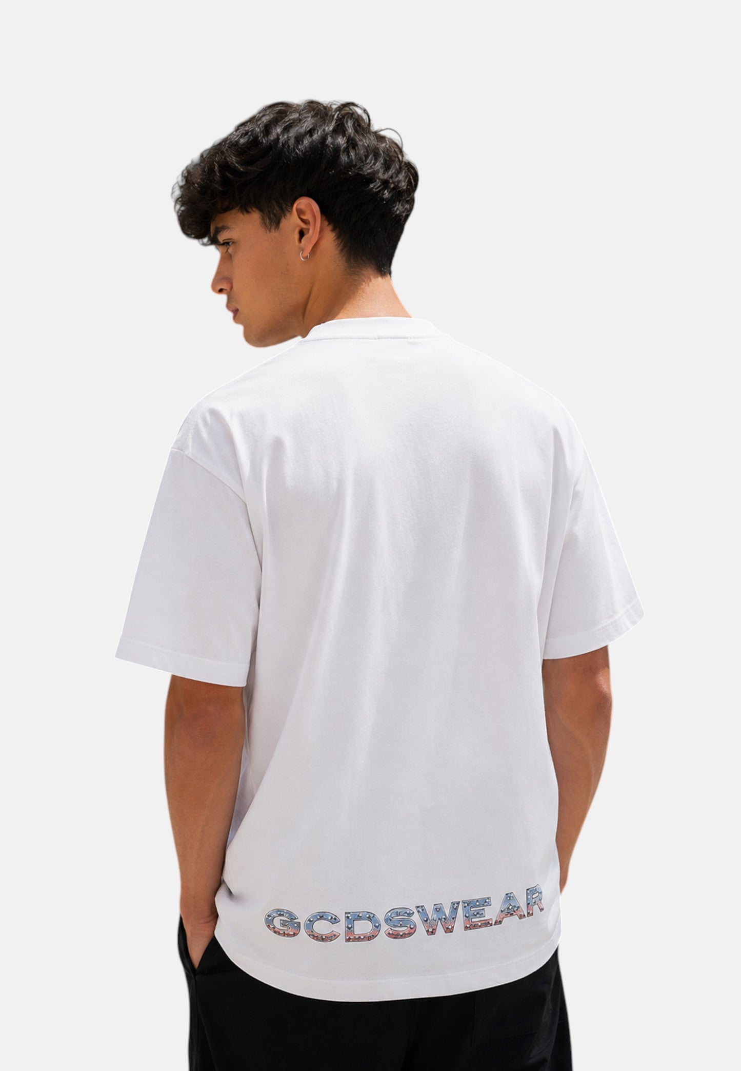 T-Shirt Manica Corta Uomo Gcds   C1MWQC061J079