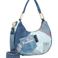 Borsa A Spalla Donna Braccialini Hobo Amy Jeans B18823TY