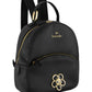 Zaino  Donna Braccialini Zaino compatto, Singolo con tracolle regolabili, Chiusura con zip, Una tasca interna portacellulare, Charm gioiello a forma di margherita, Dimensioni: 27 x 11 x 31 Cm Amy Bijoux B19214YY