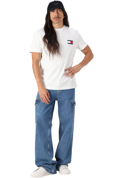 T-Shirt Manica Corta Uomo Tommy Jeans  Tjm Reg Heritage Flag