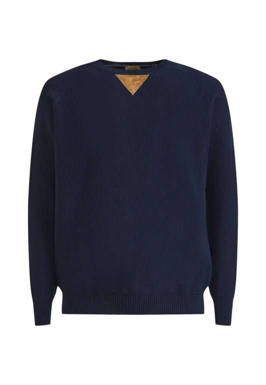 Maglione A Girocollo Uomo Alviero Martini Con Patch  25IU13501UI73