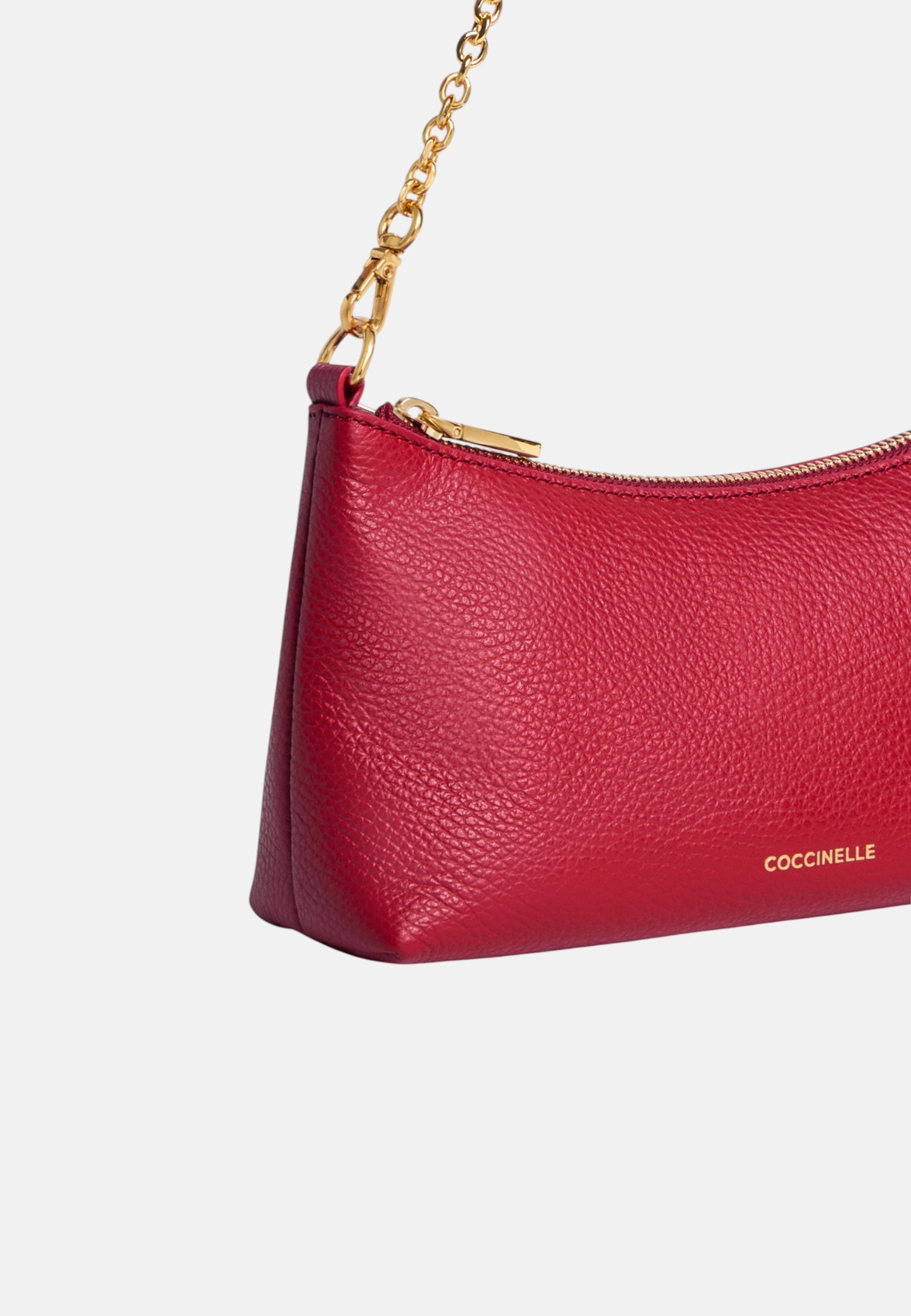 Borsa A Spalla Donna Coccinelle In Pelle Martellata Coccinelle Aura Mini E5QH0550101