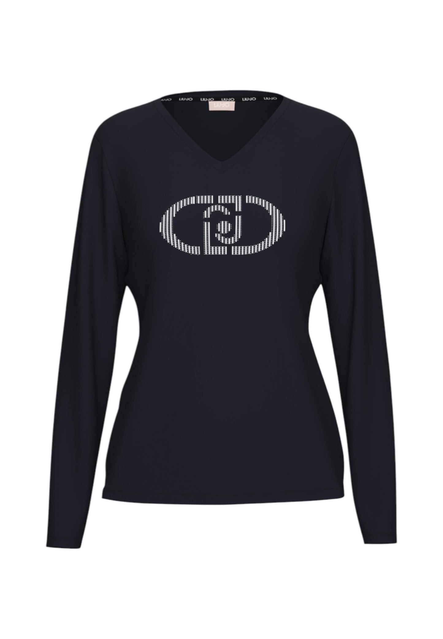 T-Shirt Manica lunga Donna Liu Jo Rubber Eco Line TA6053JS003