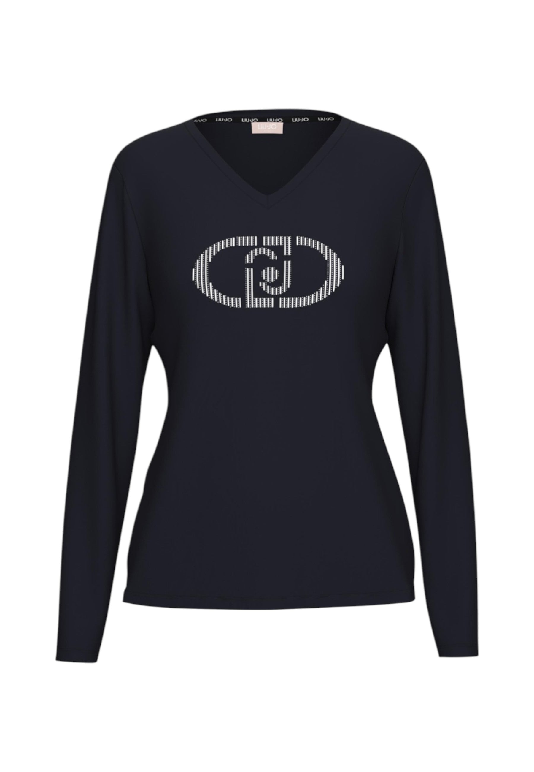T-Shirt Manica lunga Donna Liu Jo Rubber Eco Line TA6053JS003