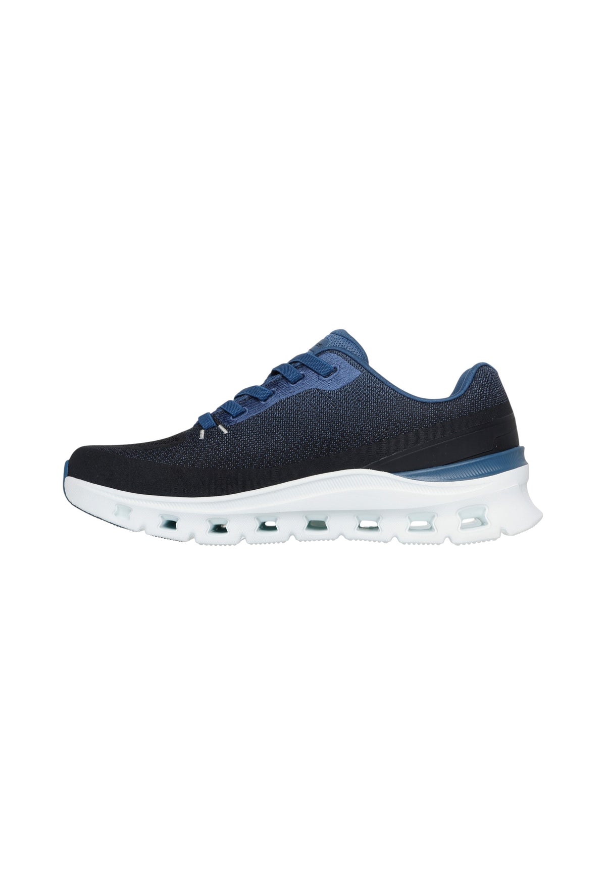 Sneakers Basse Uomo Skechers Air-Cooled Memory Foam, Glide-Step, No Tie Fit, Lacci elasticizzati, Mesh jacquard, Vegan, Lavabile in lavatrice Glide-Step Pro-Waverra 233132