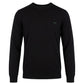 Maglia A Girocollo Uomo Harmont & Blaine Misto cotone e cashmere, Regular Fit, Tinta unita, Finiture a costine, Made in Italy  HRR249030744
