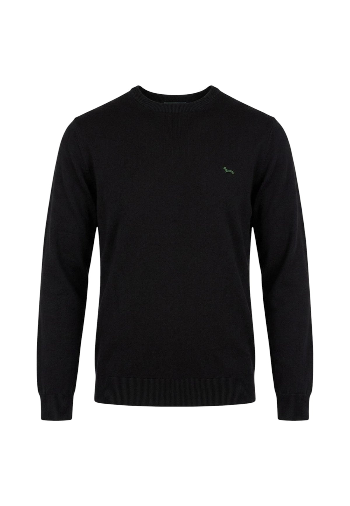 Maglia A Girocollo Uomo Harmont & Blaine Misto cotone e cashmere, Regular Fit, Tinta unita, Finiture a costine, Made in Italy  HRR249030744