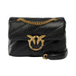 Borsa A Tracolla Donna Pinko Nappa trapuntata, formato mini, nuova fibbia Love Birds, tracolla a catena, misure 21 x 9 x 15 cm Love Puff Mini New Buckle 107058A0F2
