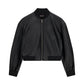 Giacca In Pelle Sintetica Donna Guess Bomber Cropped Gj W6YL01W2525