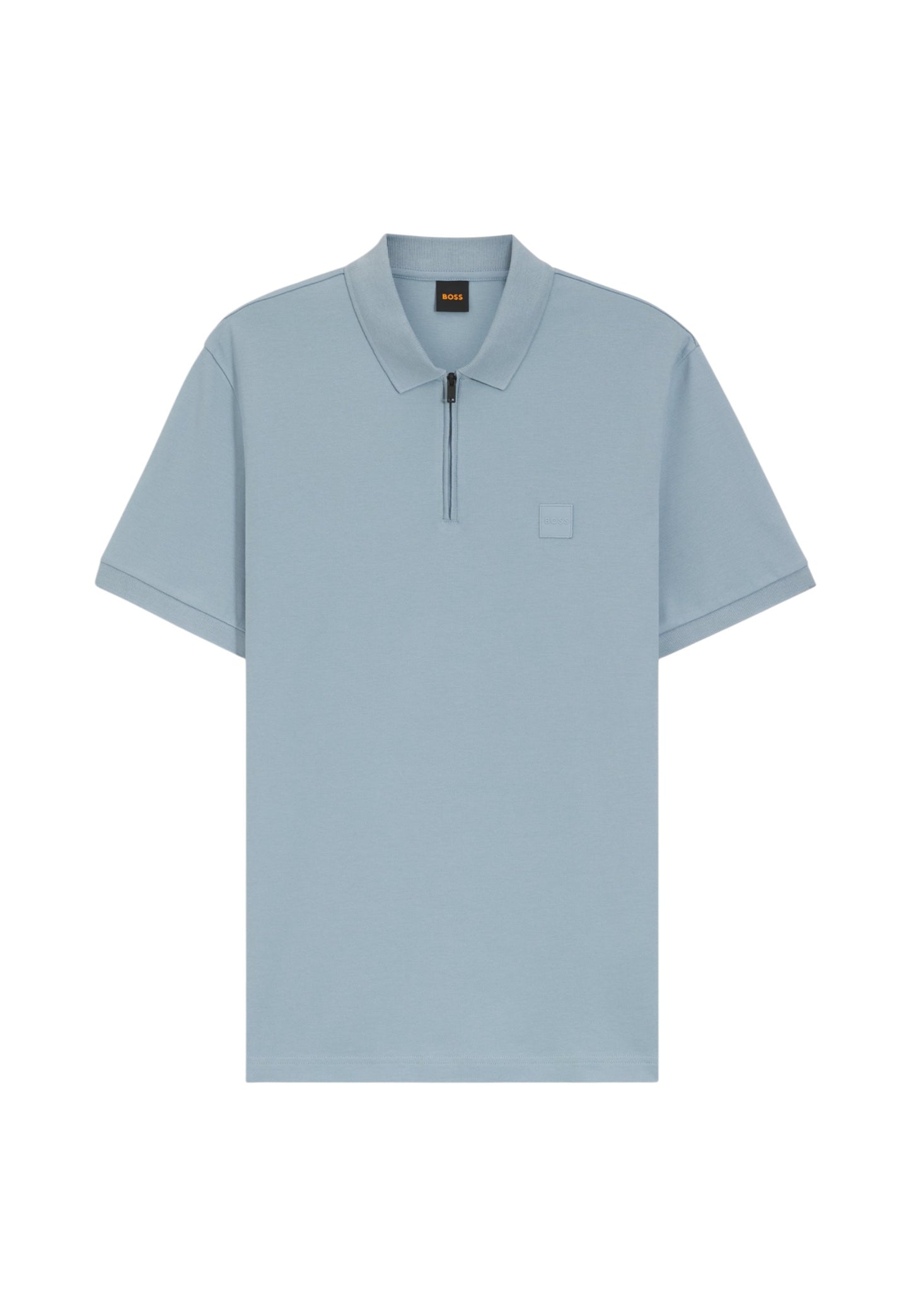 Polo Manica Corta Uomo Boss Con Zip  50537507