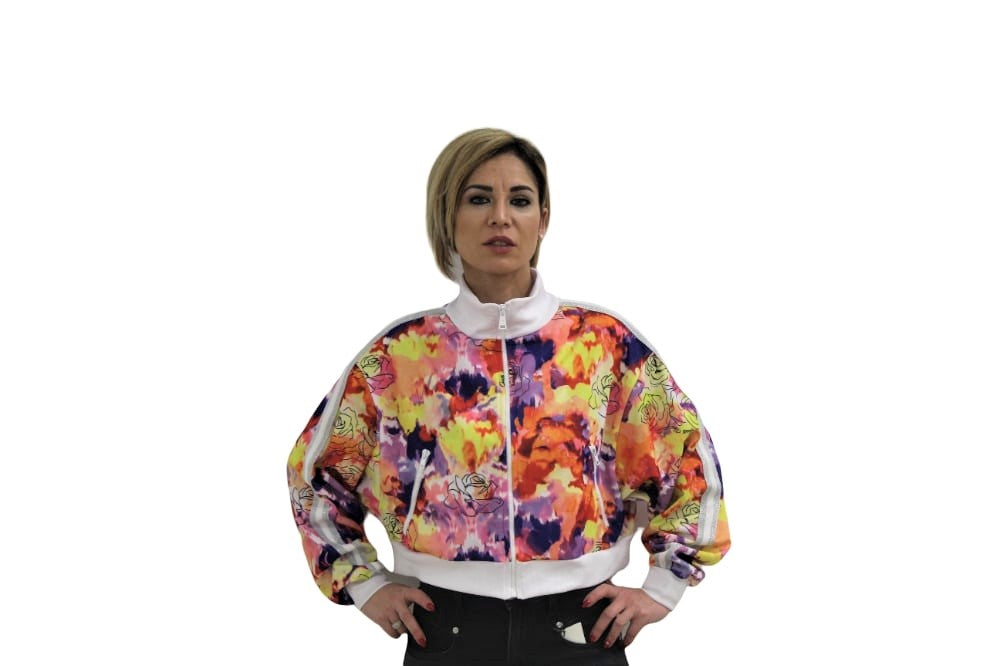 Giacca Bomber Donna Gaelle Crop  GBD11169SGZ