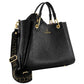 Borsa A Mano Donna Braccialini A Bauletto, Doppio con tracolla removibile e regolabile, Chiusura con clip, Con pochette interna removibile, Finitura lucida effetto spiegazzato, Dimensioni: 36 x 17 x 29 Cm Amy B19192YY