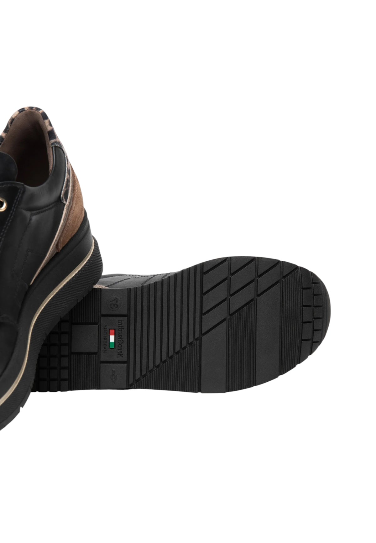 Sneakers  Donna Nero Giardini  Guanto Etoile Leo Velour Mou T.Pluvia Dis.1348 Be Tr Co I617360D