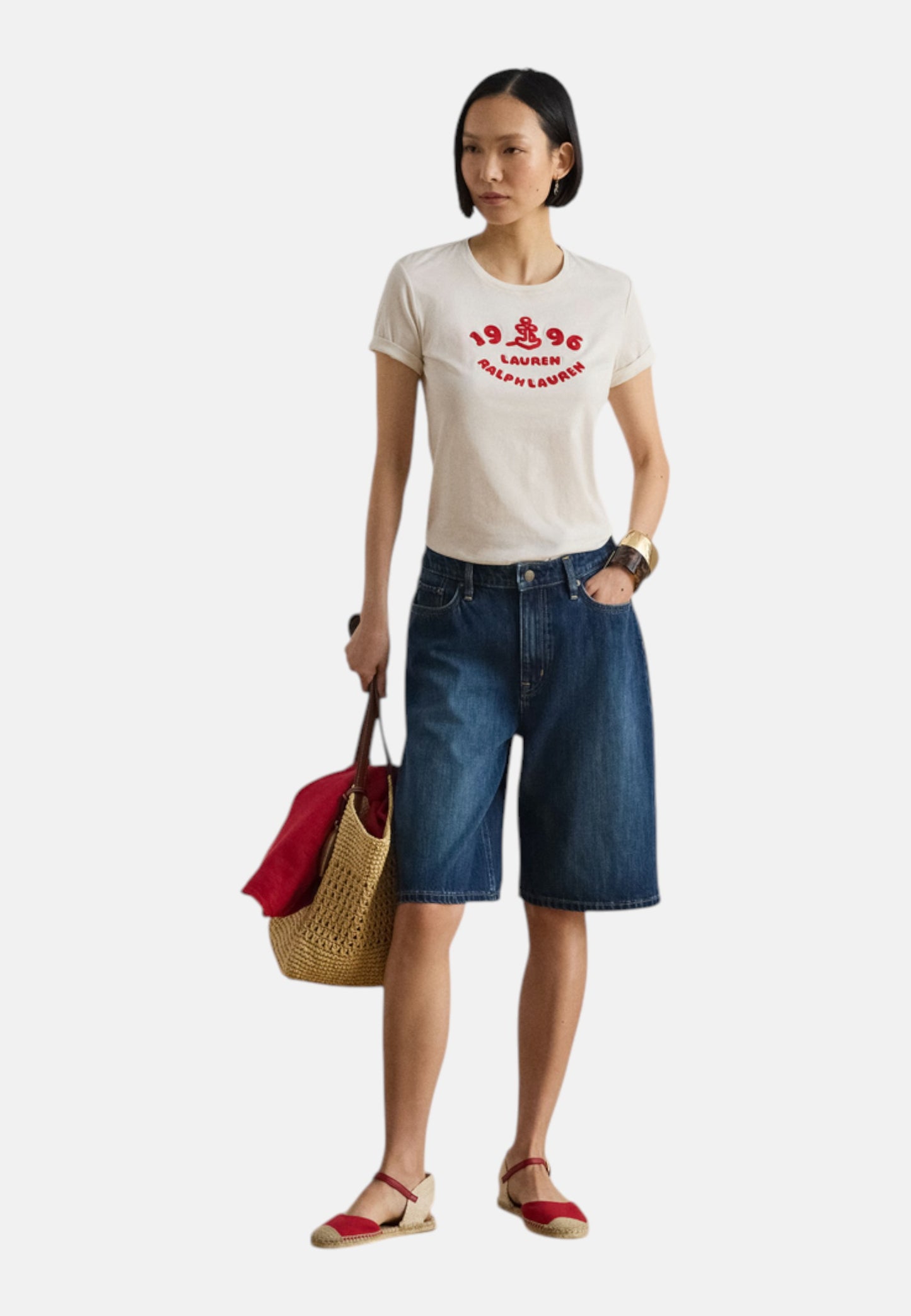 T-Shirt Manica Corta Donna Lauren Ralph Lauren   200B210530