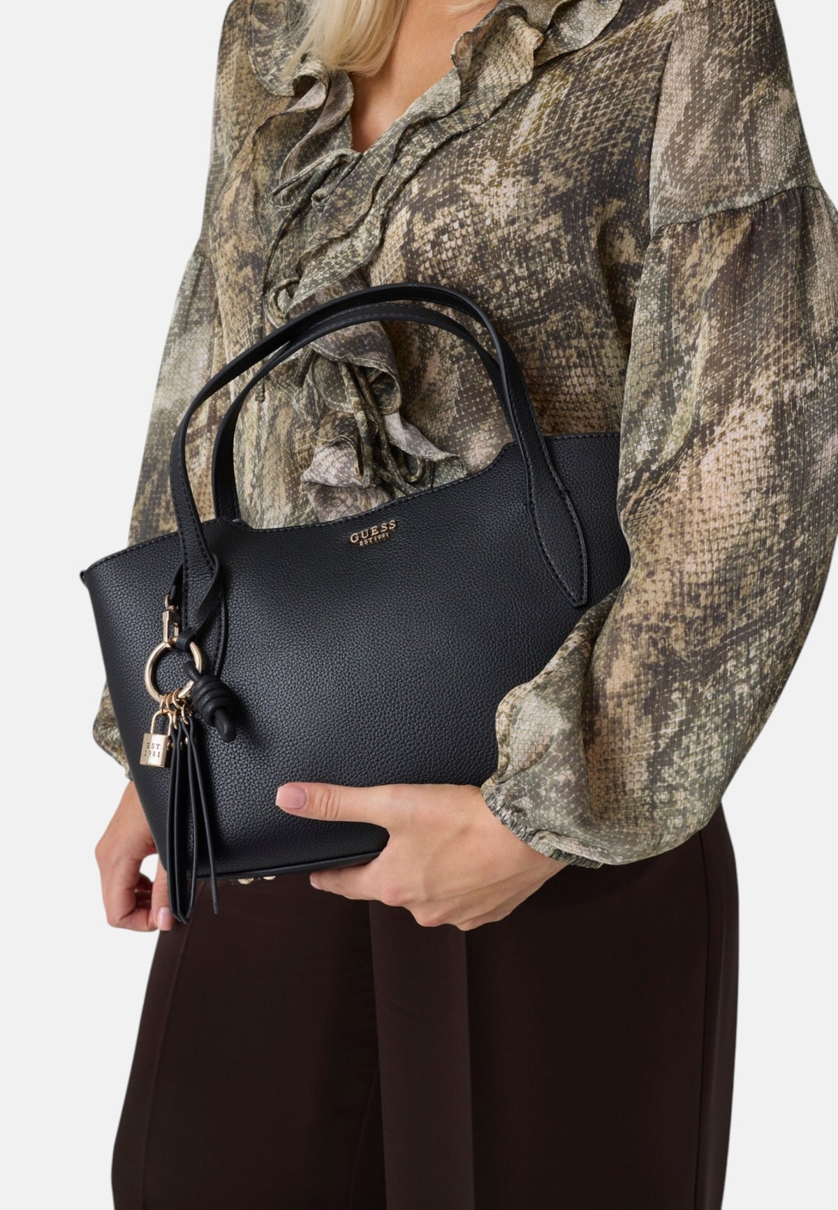 Borsa A Mano Donna Guess 2 In 1 Satchel Melody HWBG9735060