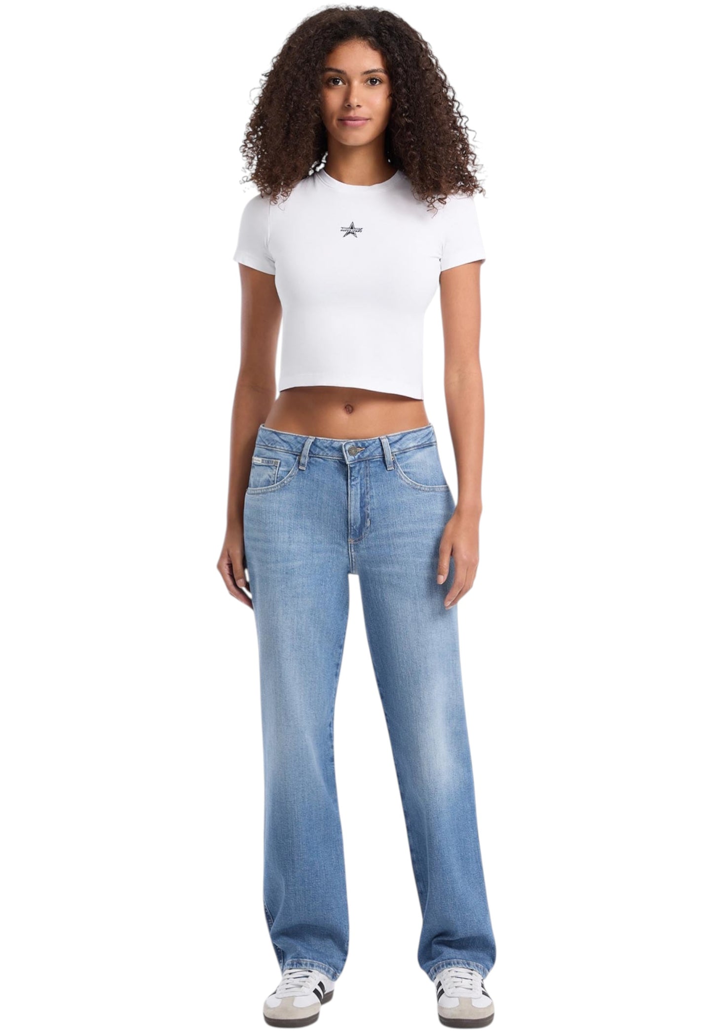 Jeans Wide Leg Donna Guess  Gj G13 Low Rise W5YA0OD0022