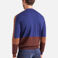 Maglia A Girocollo Uomo Harmont & Blaine Misto cotone e lana, Design color block, Regular Fit, Finiture a costine, Logo Harmont & Blaine  HRR908030788