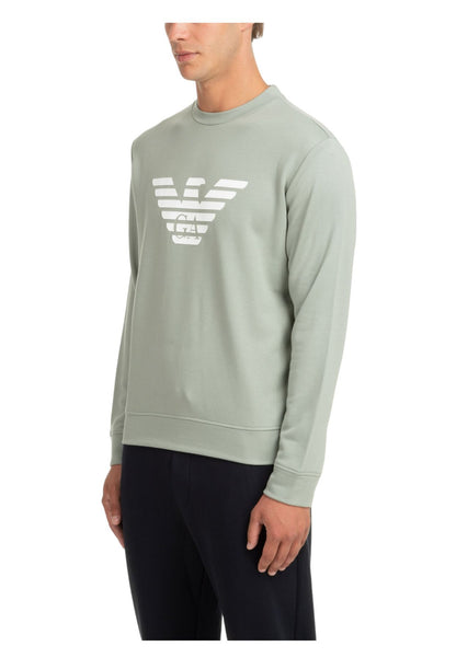 Felpa A Girocollo Uomo Emporio Armani  Aquila 8N1MR61JRIZ