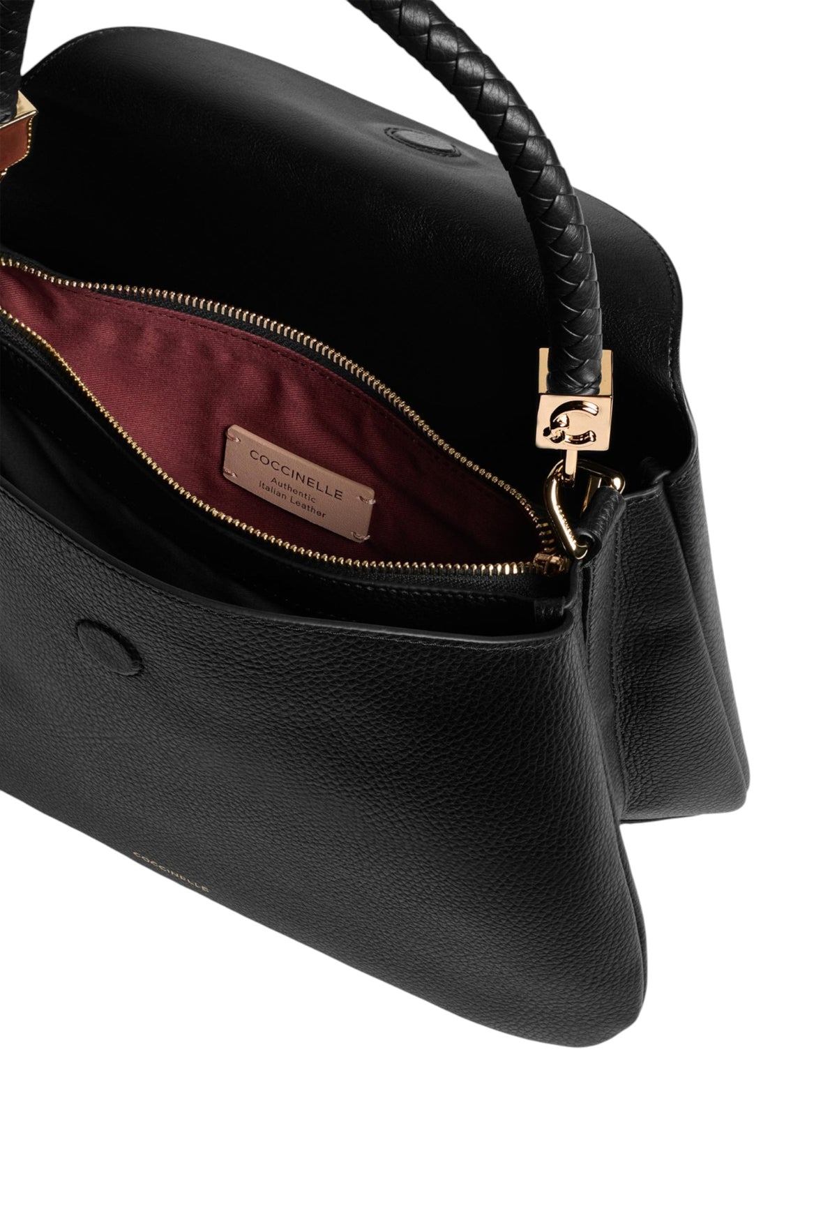 Borsa A Mano Donna Coccinelle Pelle con grana Tiggy E1VCK180101