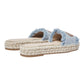 Ciabatte  Donna Liu Jo Monogram Denim Paros 01 SA6099TX523