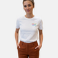 T-Shirt Manica Corta Donna Mc2 Saint Barth Brillo Senza Bere Emb Emilie EMI0001