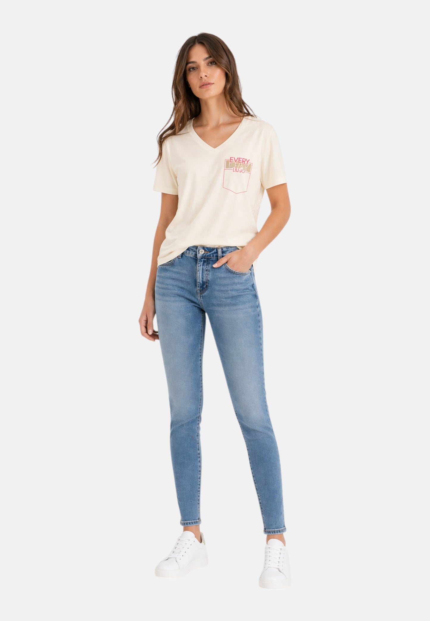 T-Shirt Manica Corta Donna Liu Jo   TA5172JS923