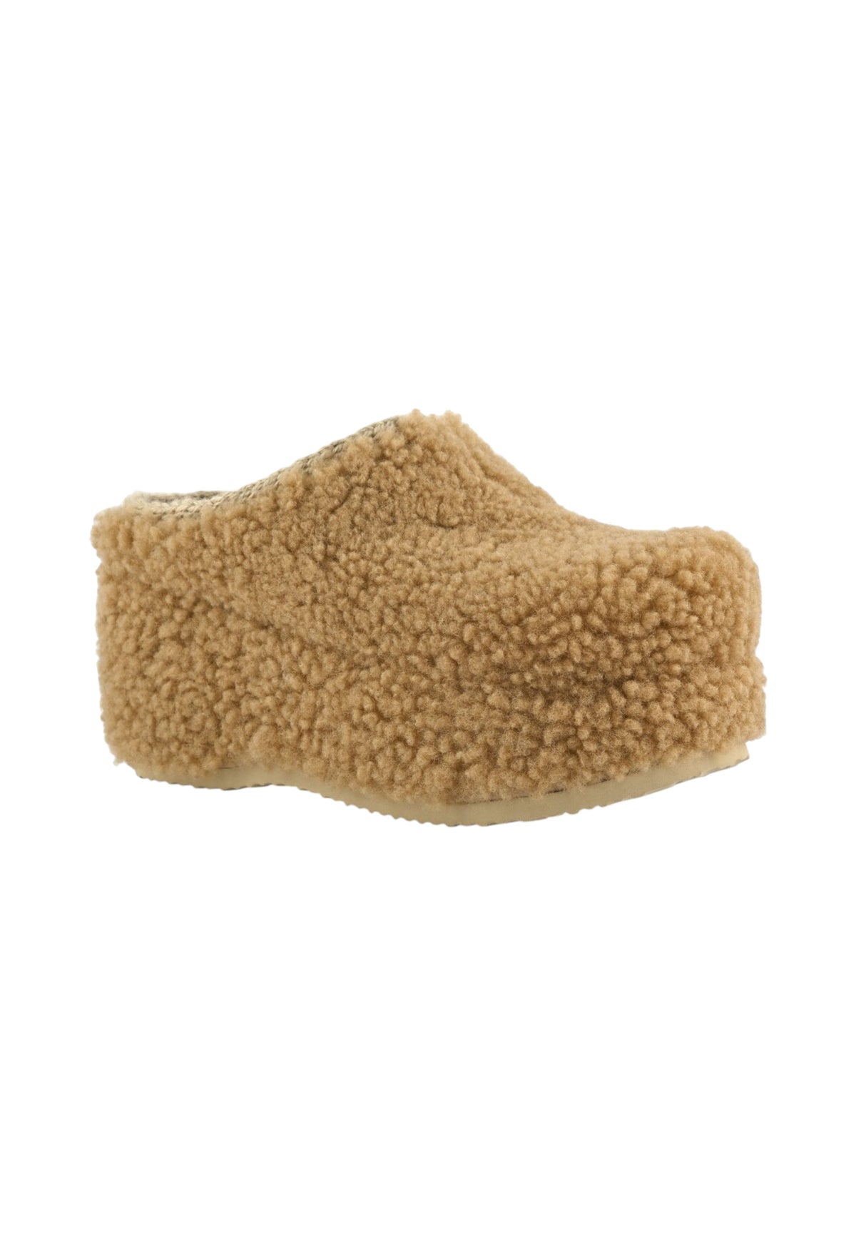 Ciabatte  Donna Mou  Curly Sheepskin Clog MU.FW611004M