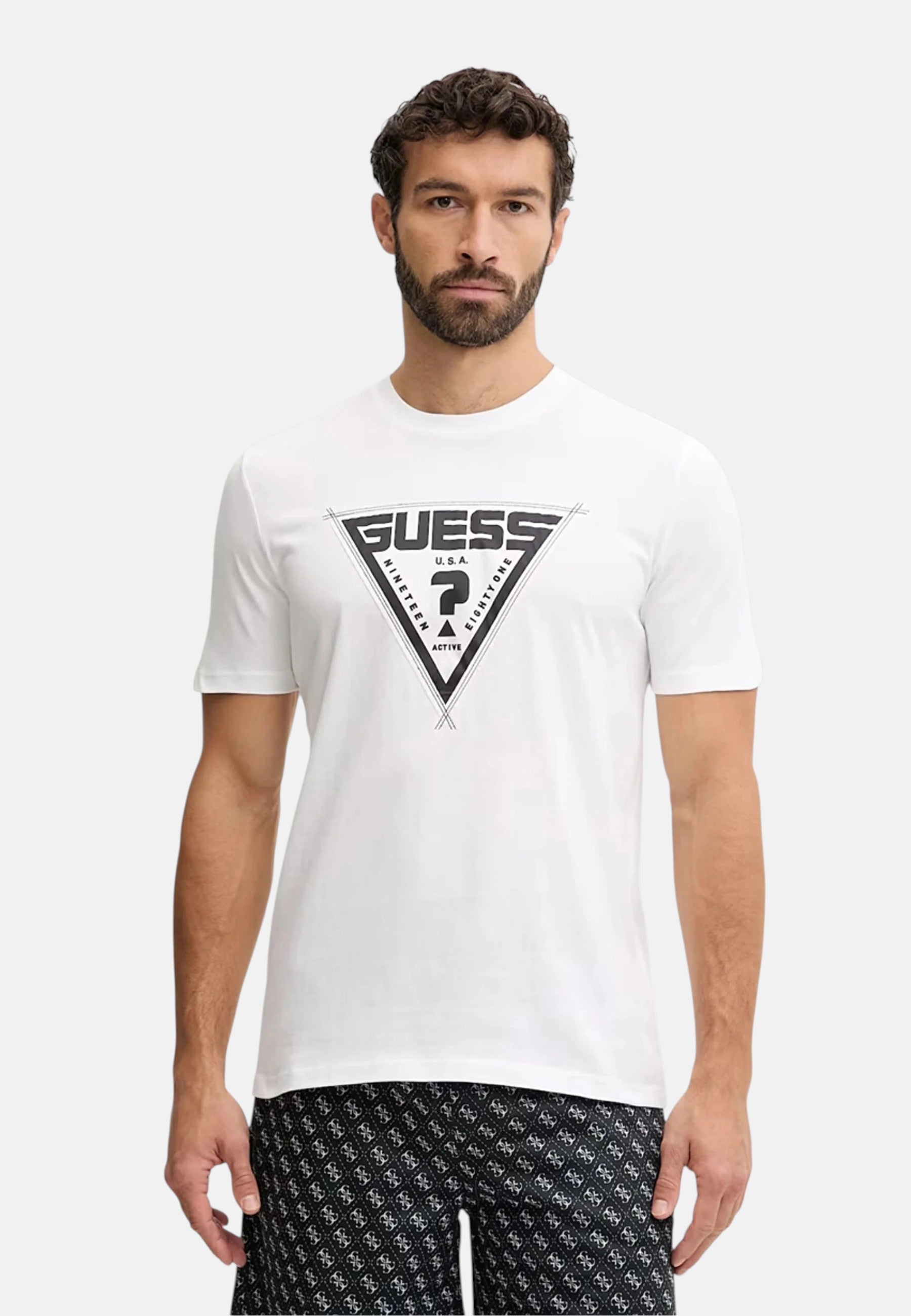 T-Shirt Manica Corta Uomo Guess  Luta Z6RI03I3Z14