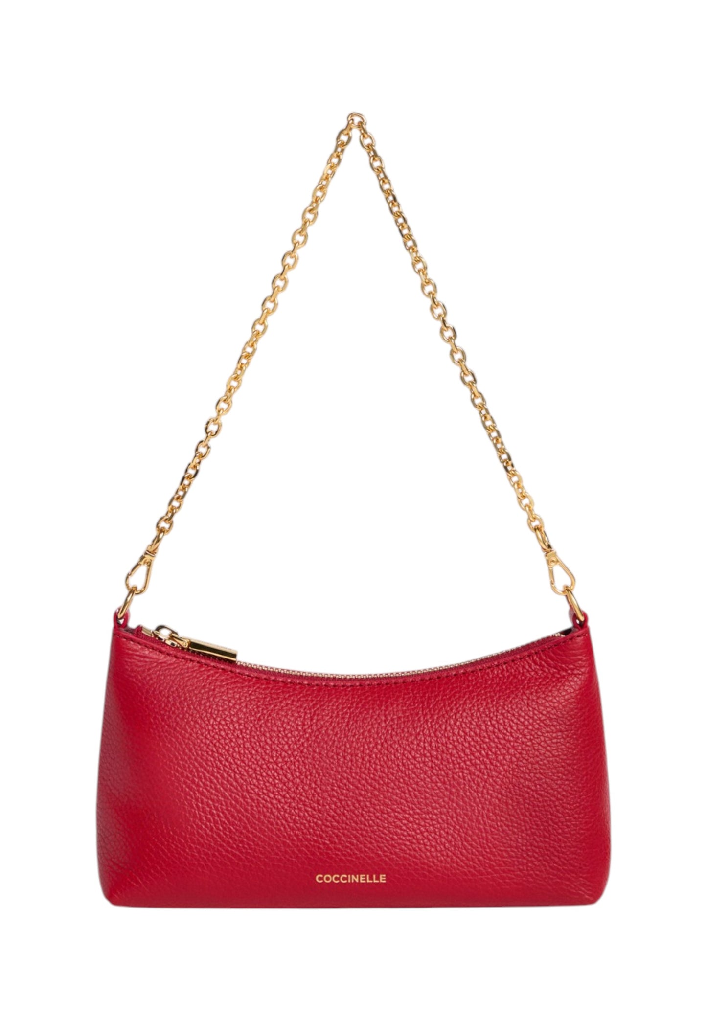 Borsa A Spalla Donna Coccinelle In Pelle Martellata Coccinelle Aura Mini E5QH0550101