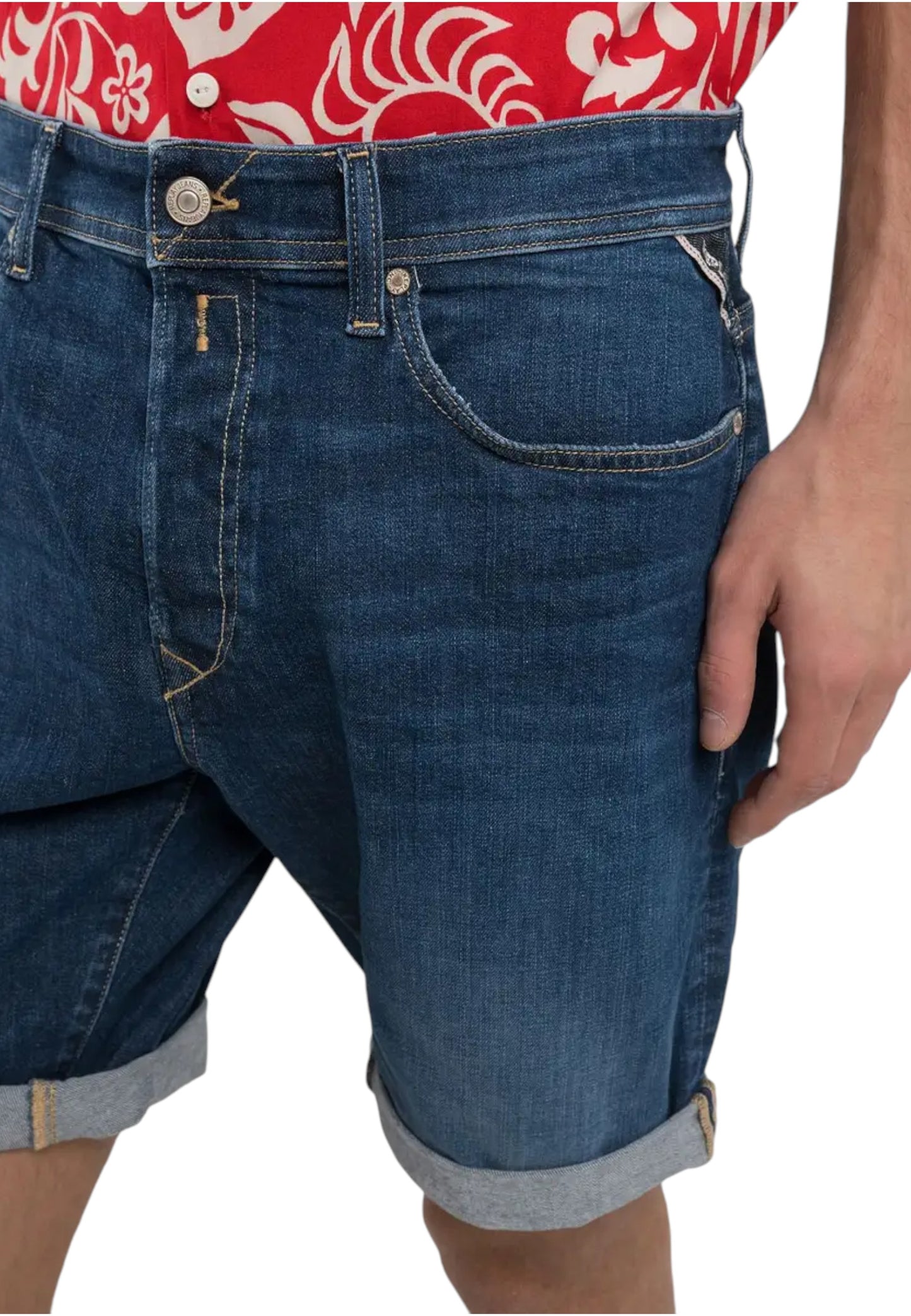 Pantaloncini Jeans Uomo Replay