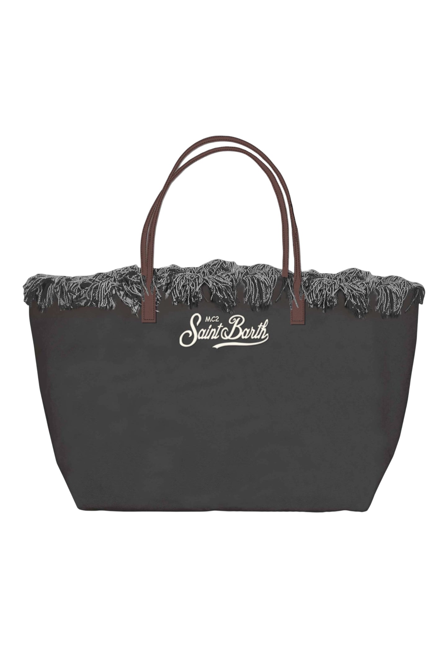 Borsa A Spalla Donna Mc2 Saint Barth Canvas City Bag Fringe CBF0001