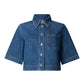 Camicia Manica Corta Donna Liu Jo In Denim  UA6337D0319