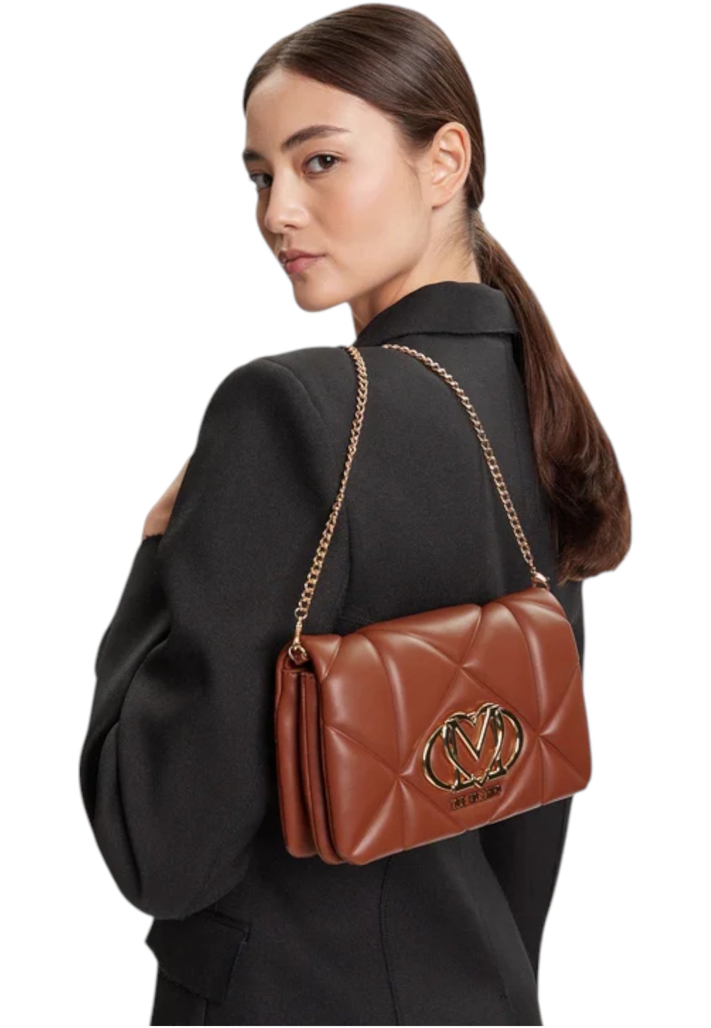 Borsa A Tracolla Donna Love Moschino  Embossed JC4043PP1NLC0