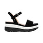 Sandali Con Zeppa Donna Geox In Camoscio Gardenia D02HBC00021