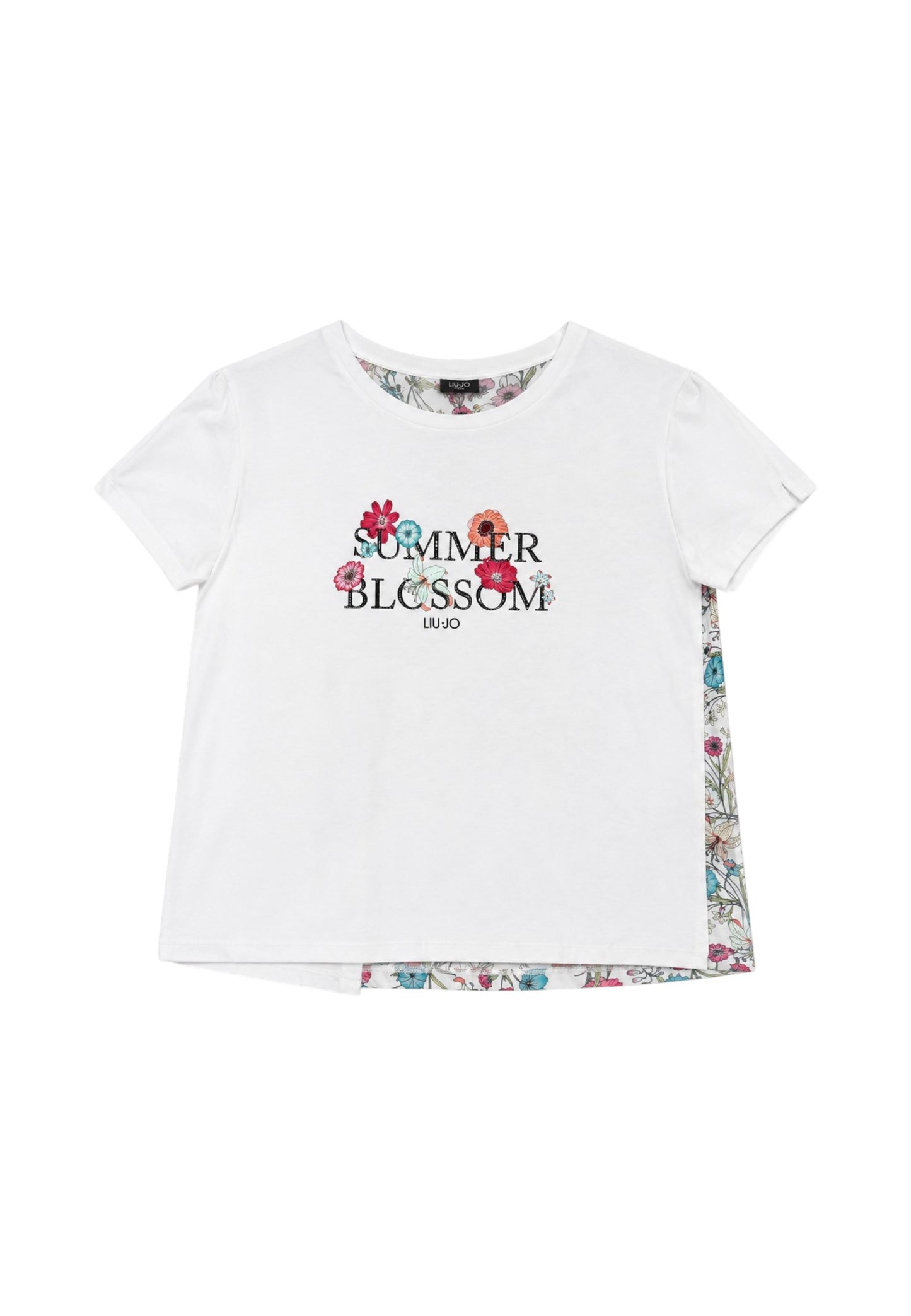 T-Shirt Manica Corta Donna Liu Jo Summer Blossom Eco Line VA6164JS360