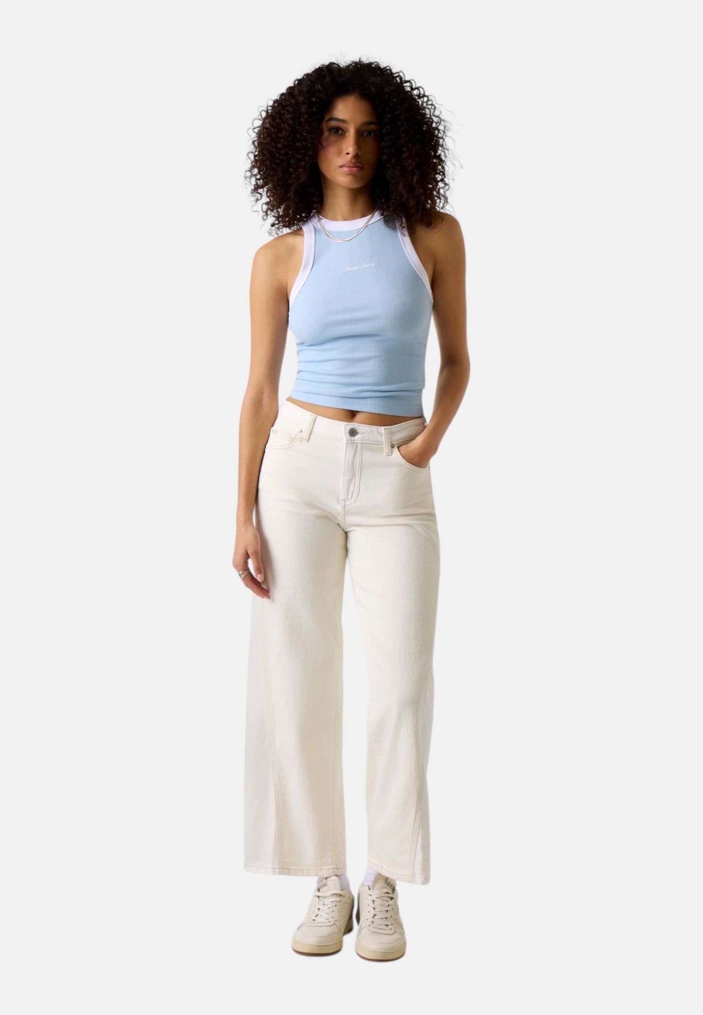 Jeans Wide Leg Donna Guess  Gj G11 Wide Leg Twisted W6GA2TD6522