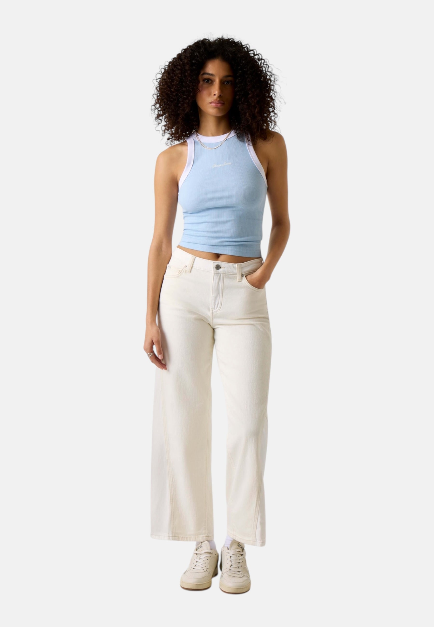 Jeans Wide Leg Donna Guess  Gj G11 Wide Leg Twisted W6GA2TD6522