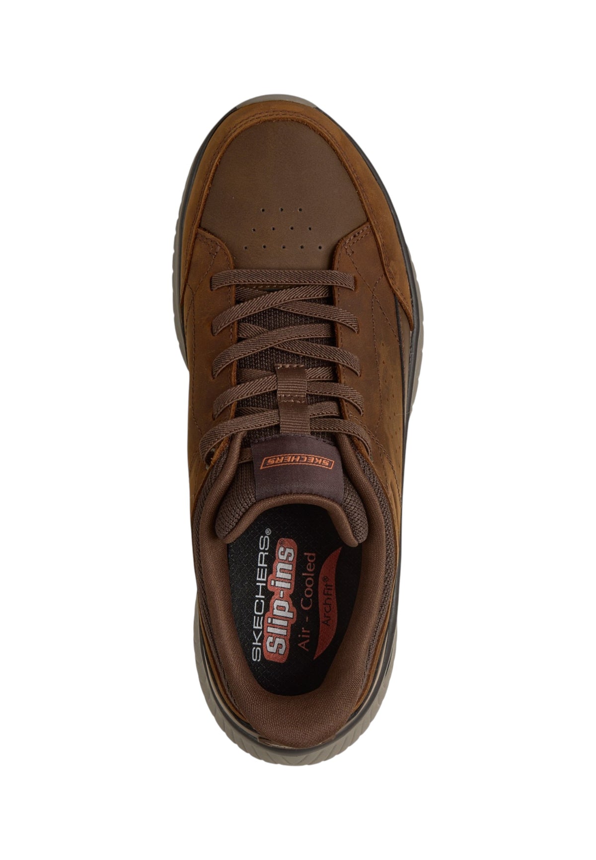 Sneakers Basse Uomo Skechers Arch Fit, Tomaia traforata, Suola ammortizzata, Chiusura con lacci Arch Fit Crosser-Felix 205656