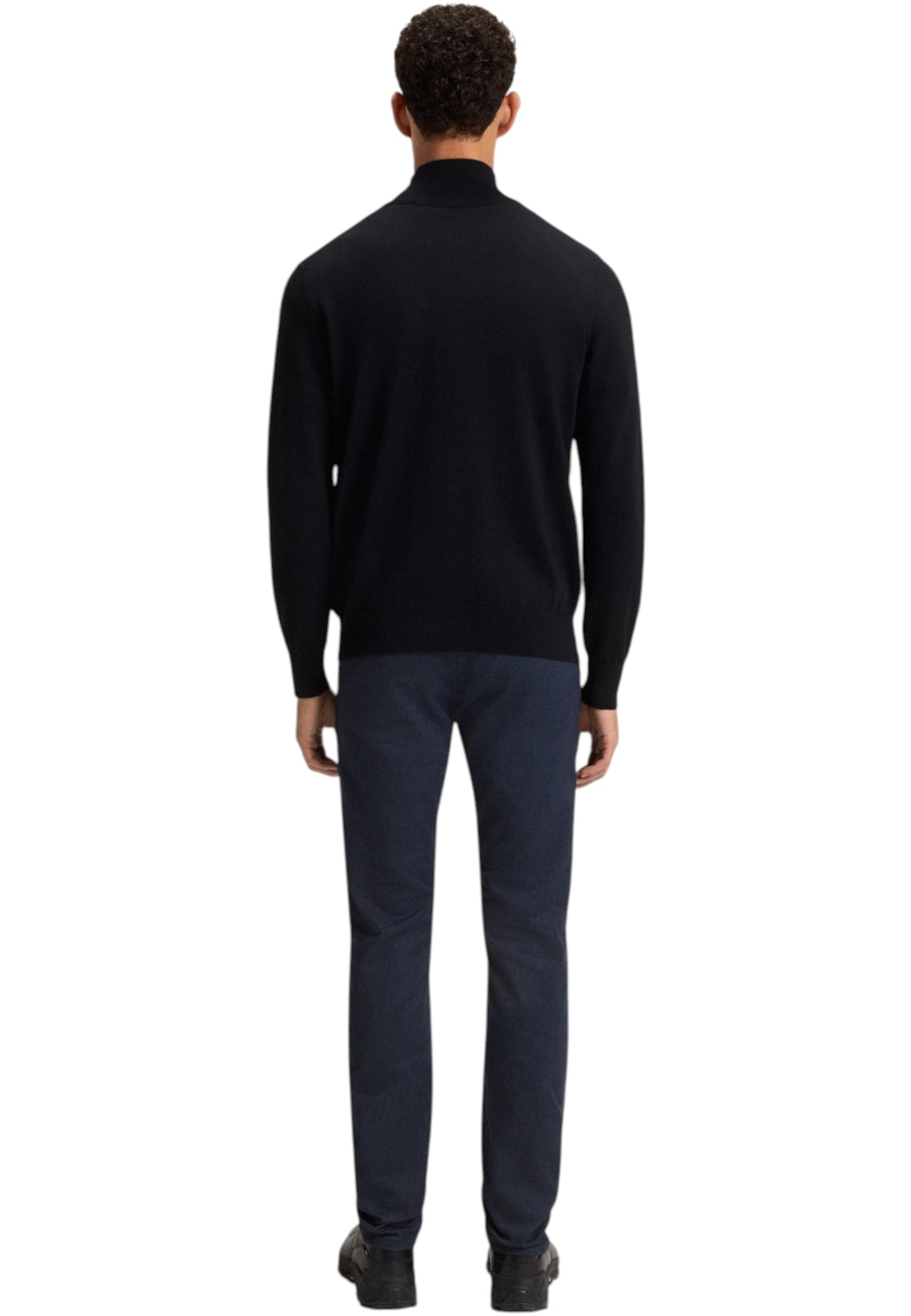 Maglione Collo Alto Uomo Boss Mezza zip Kanobix 50527585