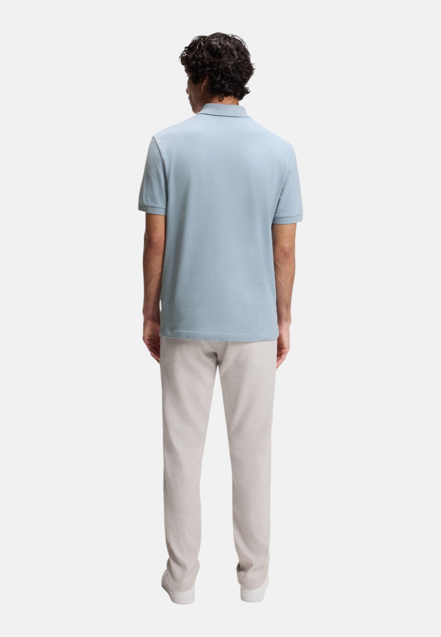 Polo Manica Corta Uomo Boss Con Zip  50537507