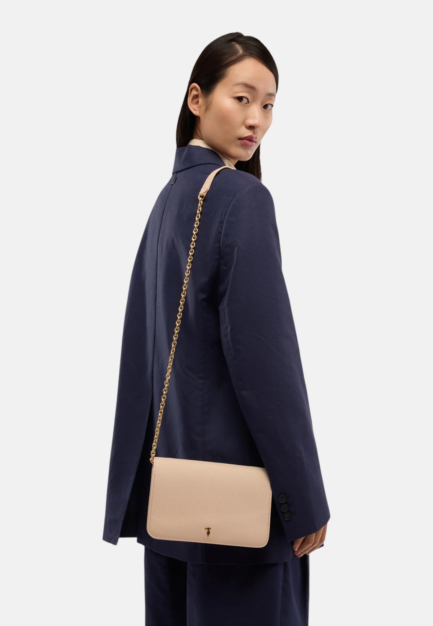 Borsa A Tracolla Donna Trussardi Con Patta Cameo Z392E106554N