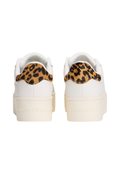 Sneakers Basse Donna Tommy Jeans  Tjw Flatform Leopard EN0EN02930