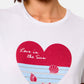 T-Shirt Manica Corta Donna Liu Jo Love In The Sun Eco Line WA6502JS923